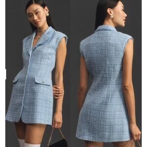maeve collared halter linen mini dress Maeve Twist Halter Tie-Neck Mini Dress at MarketFair Shoppes in Princeton, NJ